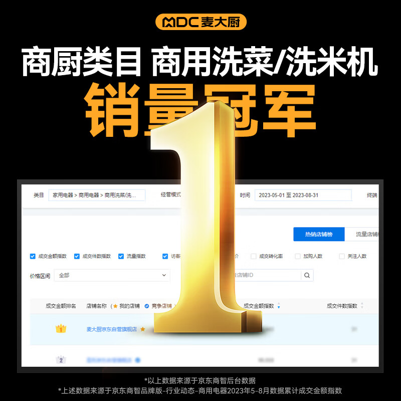 麦大厨商用洗菜机1.2米四合一多功能(气泡、冲浪、臭氧、加热)洗菜机